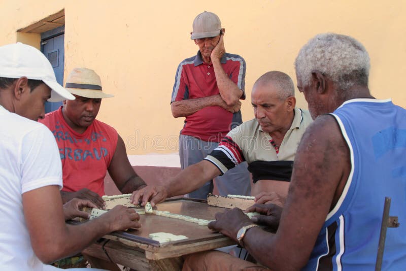 Old Men Playing Dominoes In The Streets Editorial Image Image 38936495