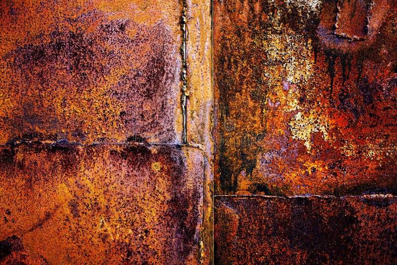 Metal Background with Old and Shabby Paint on it Stock Photo Image of