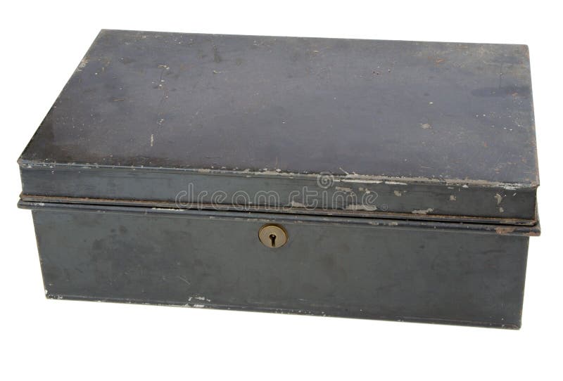 Old metal box