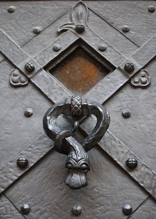 Door Knob with the All Seeing Eye on Stock Image Image of brass