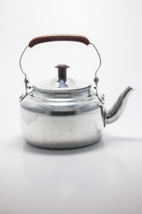 Old metal Kettle stock photo. Image of device, metallic 44315724