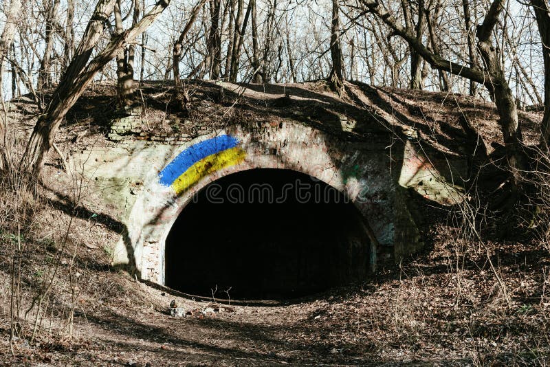 Old military bunker stock image. Image of border, bunker 242962817