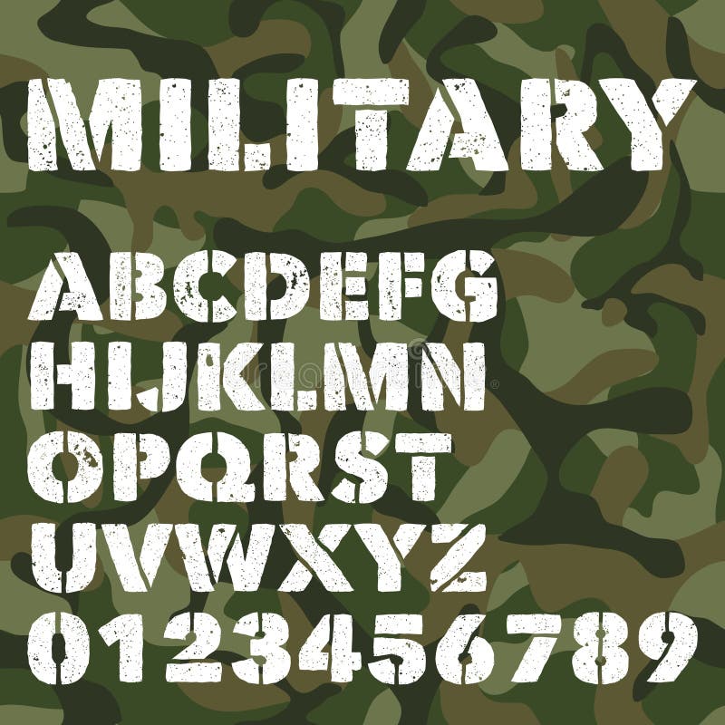 Army Camouflage Monogram Letter Z Pencil Case Military Camo