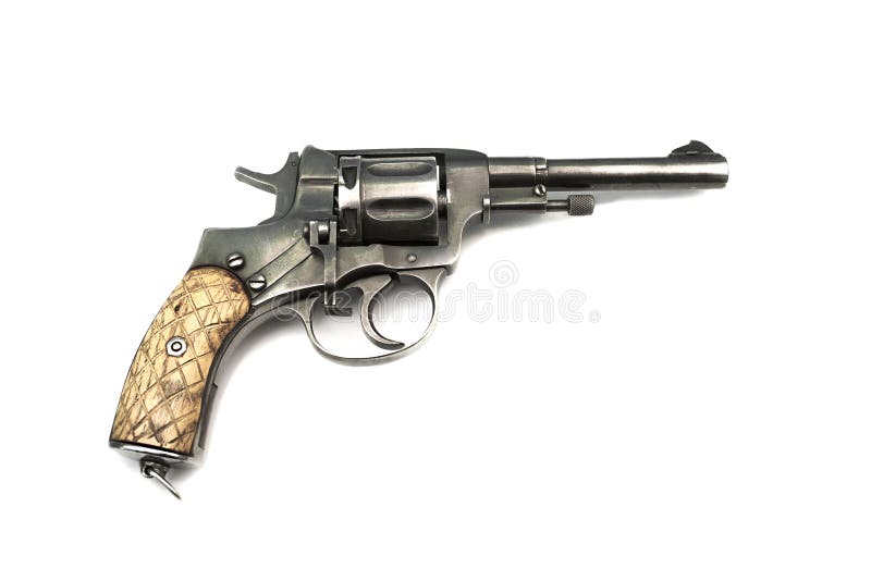 Old combat revolver stock photo. Image of combat, fighting - 135900700