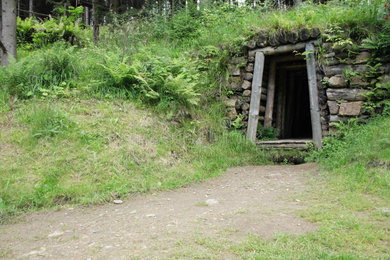 Old mine entry stock photo. Image of cavern, rush, dark - 12880944