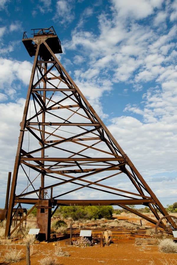 Old Mine Shaft stock photo. Image of western, vintage 107047036