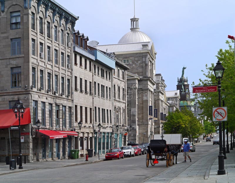 Old Montreal editorial photo. Image of outdoors, victorian - 53731161