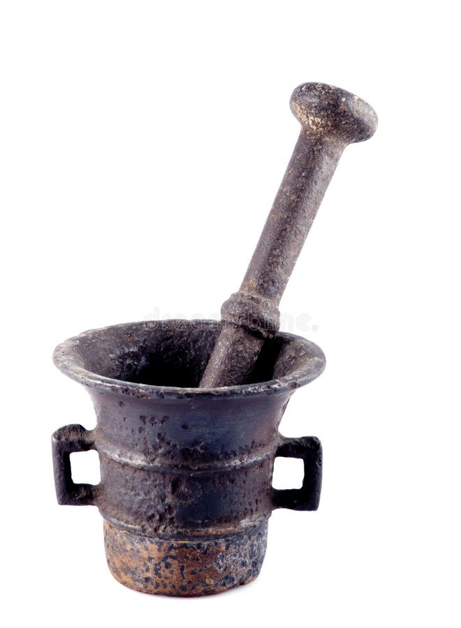 Old Mortar And Pestle Picture. Image 3448440