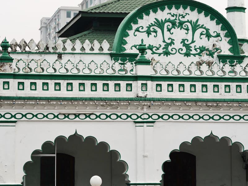 Old mosque (Islam church) in Malaysia royalty free stock images Old mosque (Islam church) in Malaysia royalty free stock images