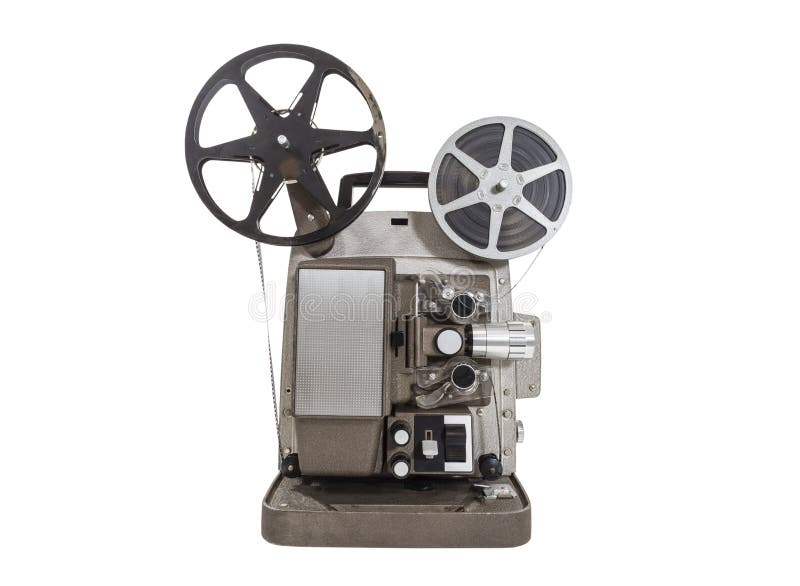 Old Movie Projector stock photo. Image of retro, film - 34550194