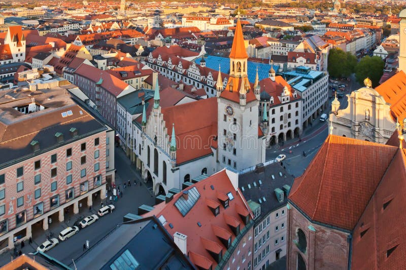 Old Munich city hall