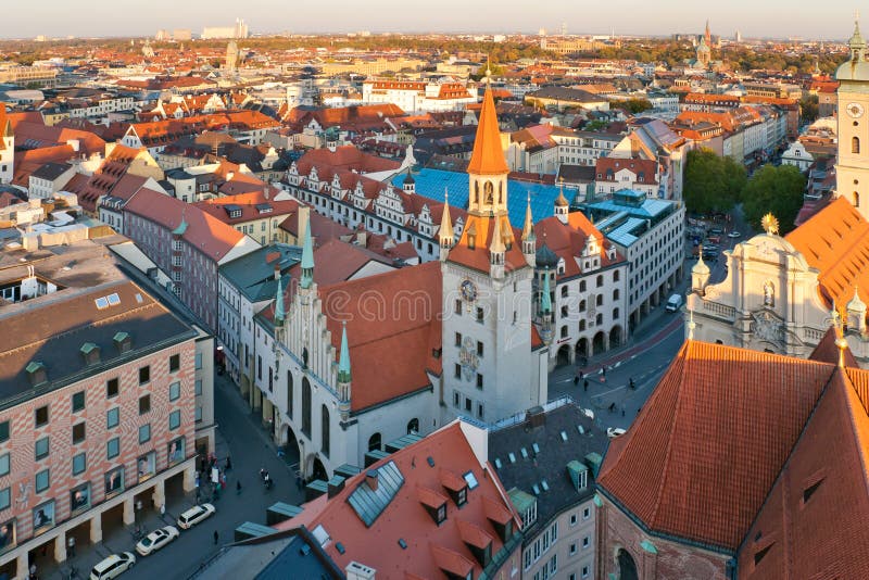 Old Munich city hall