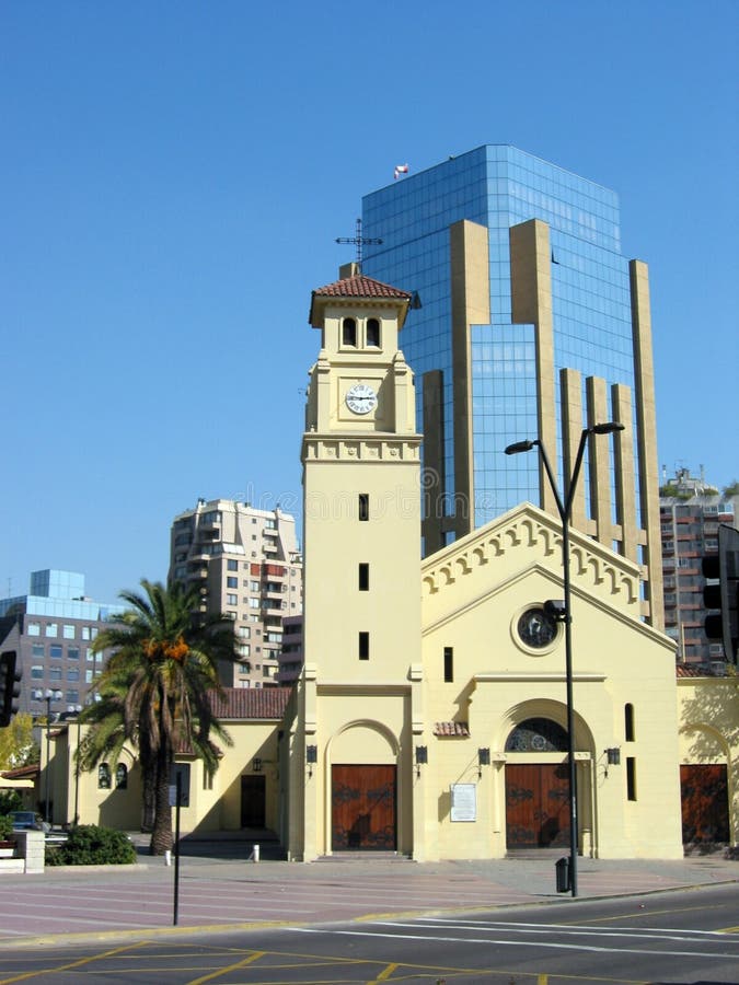 Old and New Santiago de Chile