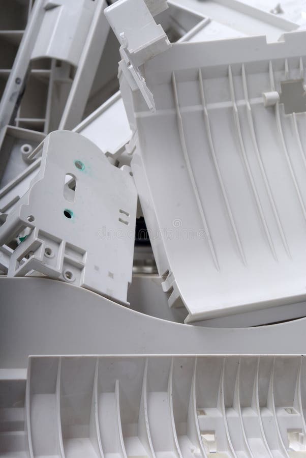 Old Office Equipment Recycling Stock Image Image of junkyard, desktop