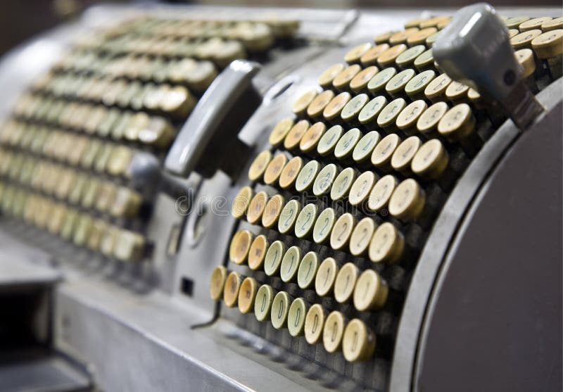 Old office machine stock photo. Image of business, historical 10413078