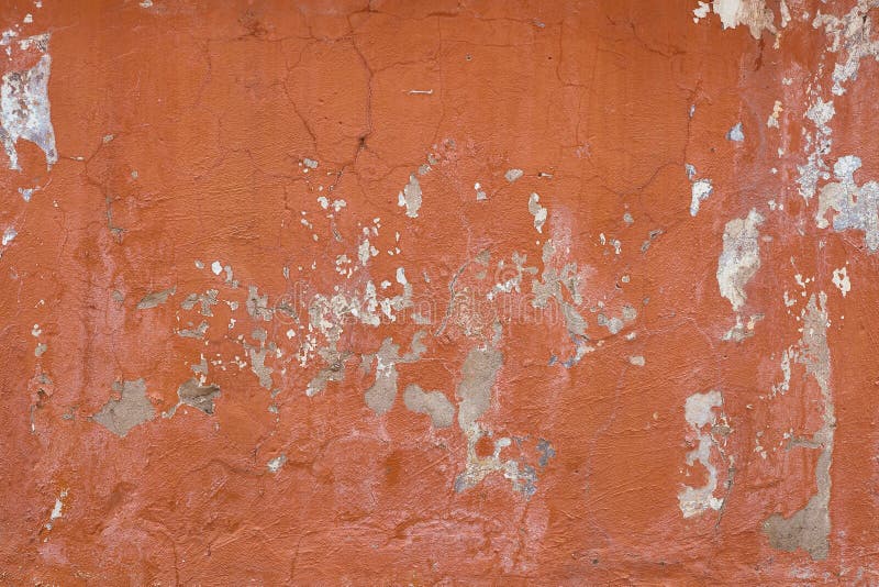 Old Orange Cement Concrete Plaster Stock Photo Image of background