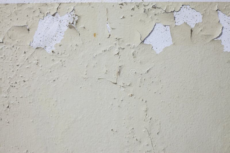 Old paint peeling stock image. Image of faded, white 44339063