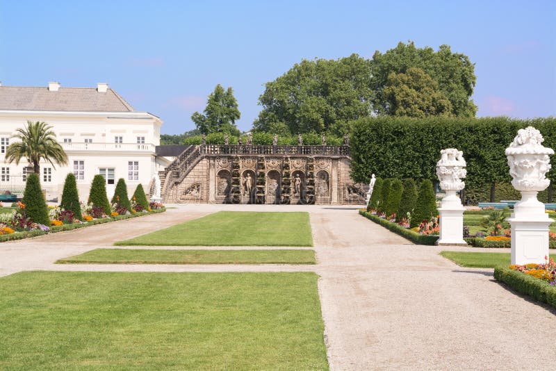 Great Gardens, Herrenhausen, Hannover royalty free stock image