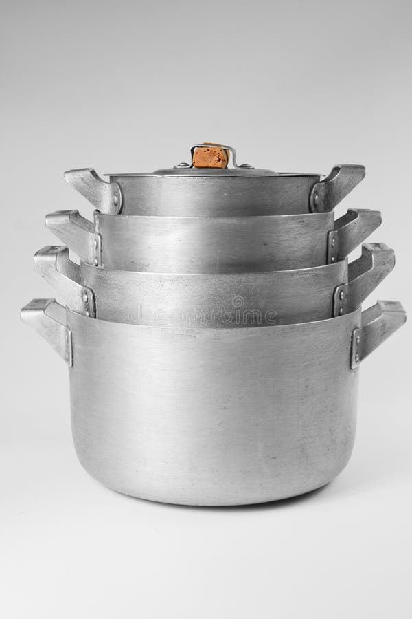 Old pans stock image. Image of dilapidated, preparing 17806561