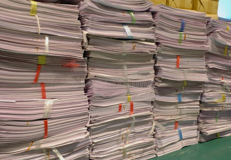 Old paper documents stock photo. Image of busy, documentation 63050684