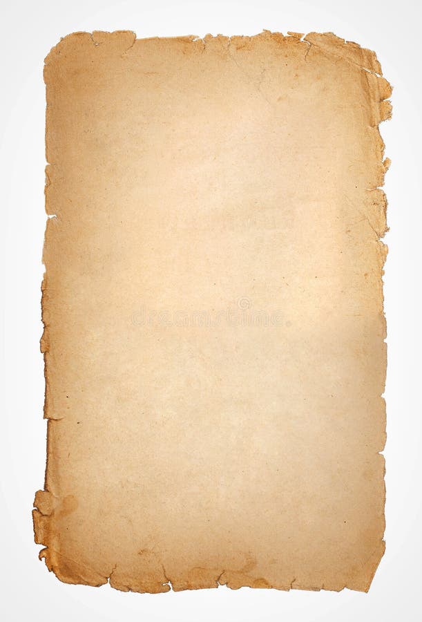 Old paper grunge texture, empty yellow page royalty free stock images
