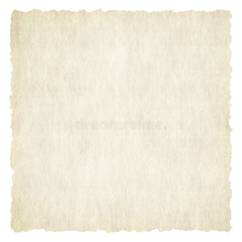Old paper isolated royalty free illustration