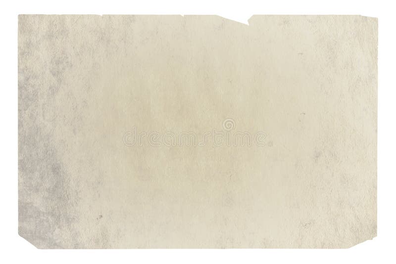 Old paper isolated stock illustration