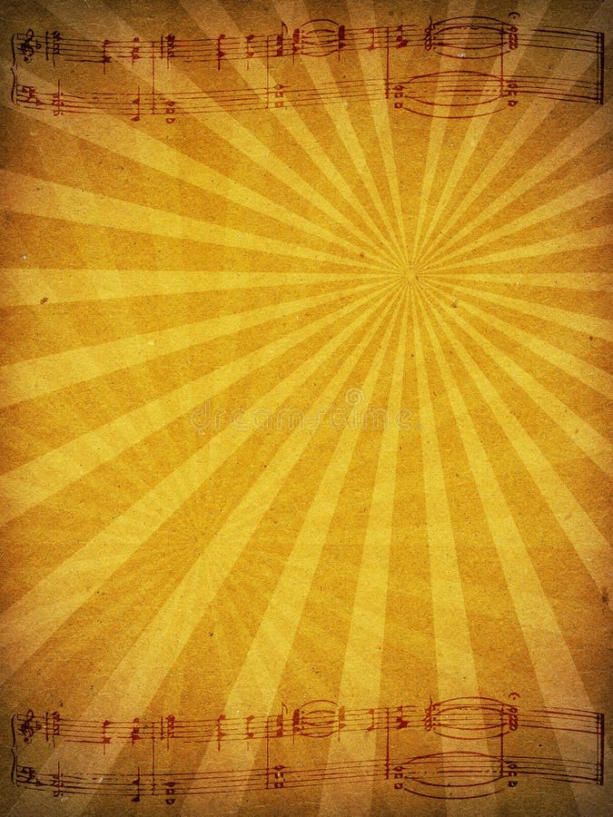Old Paper Texture Background with Music Staff Stock Photo Image of