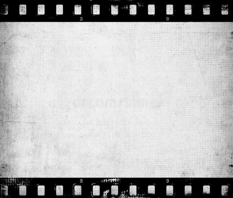 Old paper texture with film strip