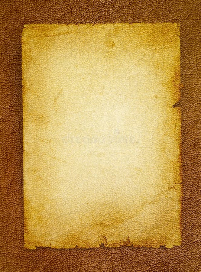 Blank Old Parchment Paper stock image. Image of taupe 5322931