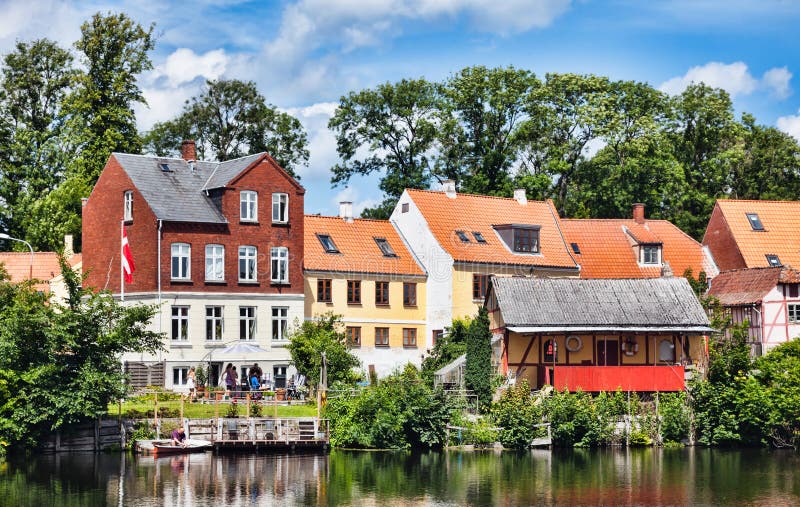 Houses of Denmark stock image. Image of architecture 15856205