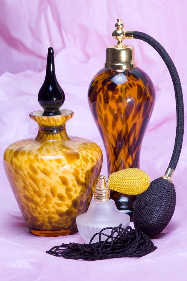Old Perfume Decanters 2 stock photo. Image of beauty, delicate 133184