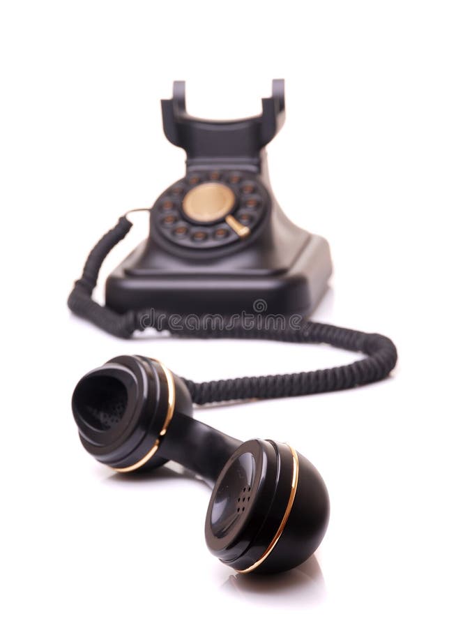 Vintage Telephone Headset stock image. Image of vintage 108751
