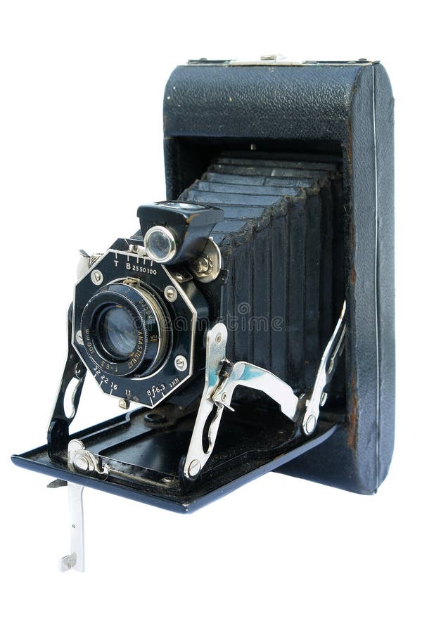 Old photo camera royalty free stock image
