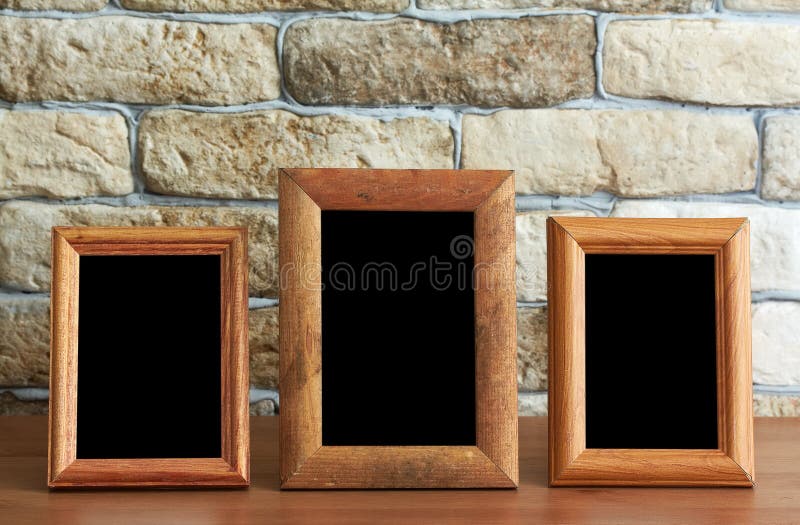 Old photo frames stock photo. Image of stained, decor 28280048