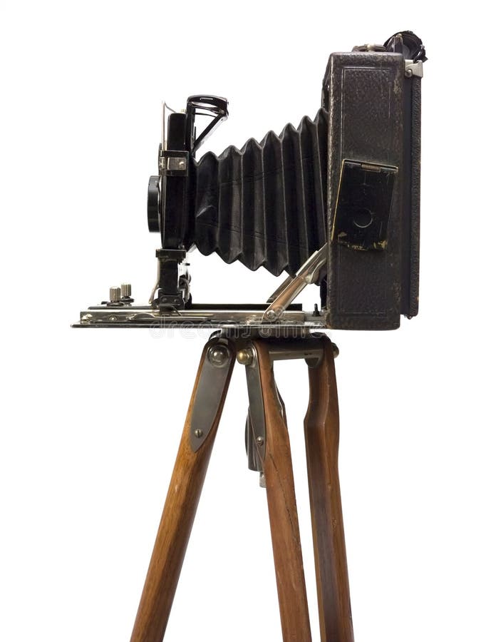 Old photographic camera