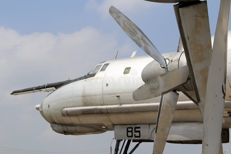 Old plane engine