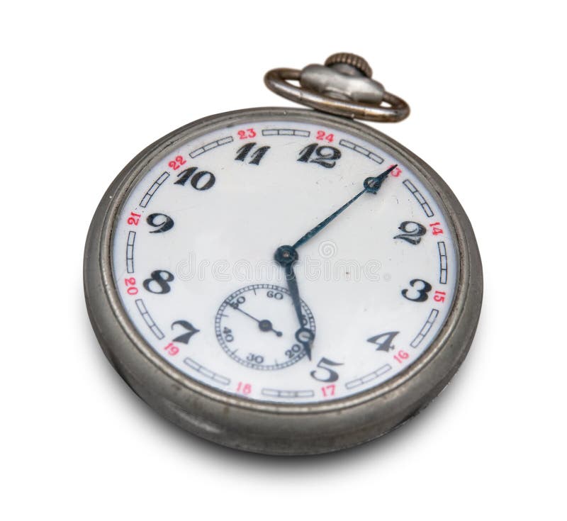 Old pocket clock stock photo. Image of vintage, shot 15091816