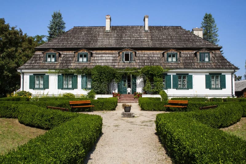Old polish manor house stock photo. Image of house, home 133815444