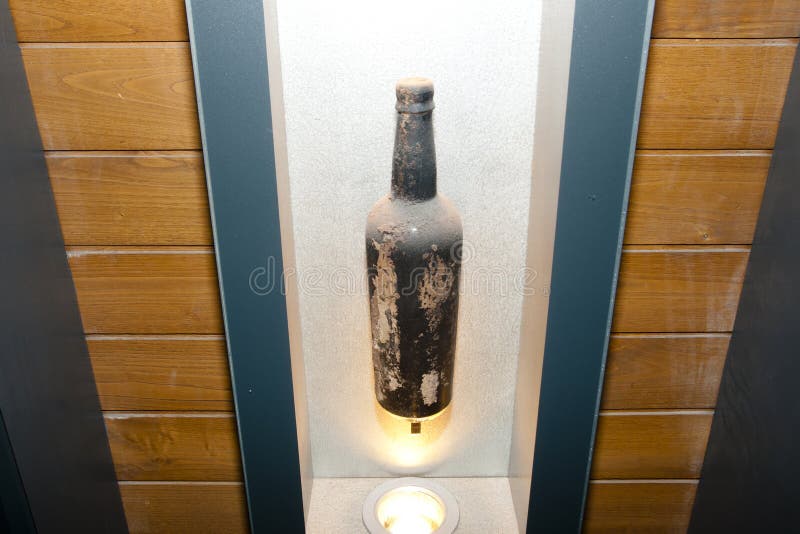 Old Port Wine Bottle stock photo. Image of rare, port 92277710