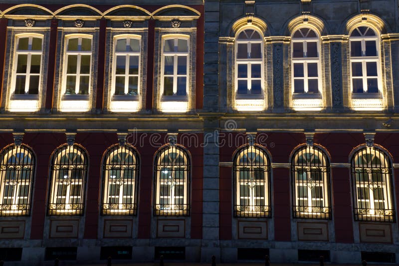 Old Post Office Building from Eminonu Istanbul royalty free stock images