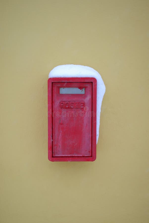 Old postbox stock images