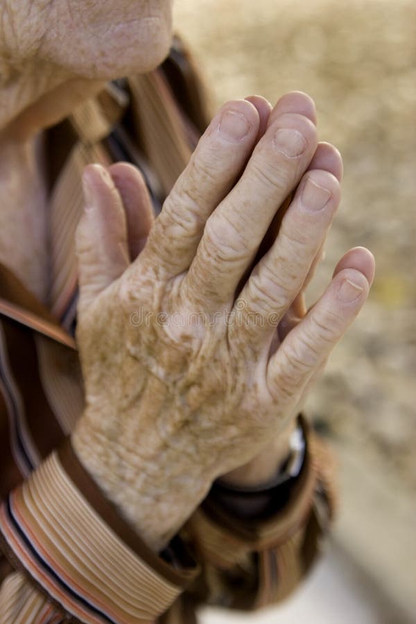 Old Prayers stock photo. Image of prayed, elderly, spots - 422546