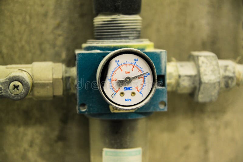 Pressure Manometer for Measuring Installed in Water or Gas Systems