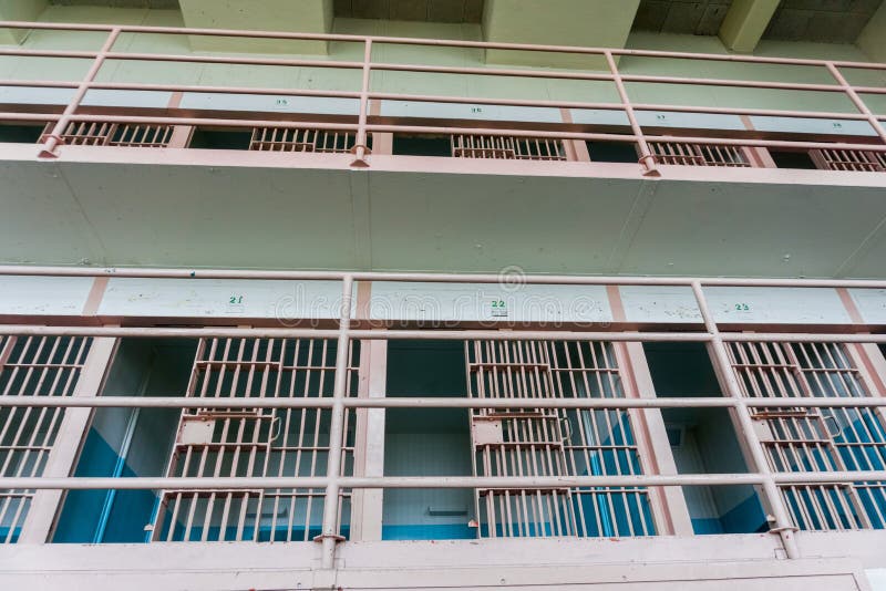 Old prison cells; Alcatraz Island