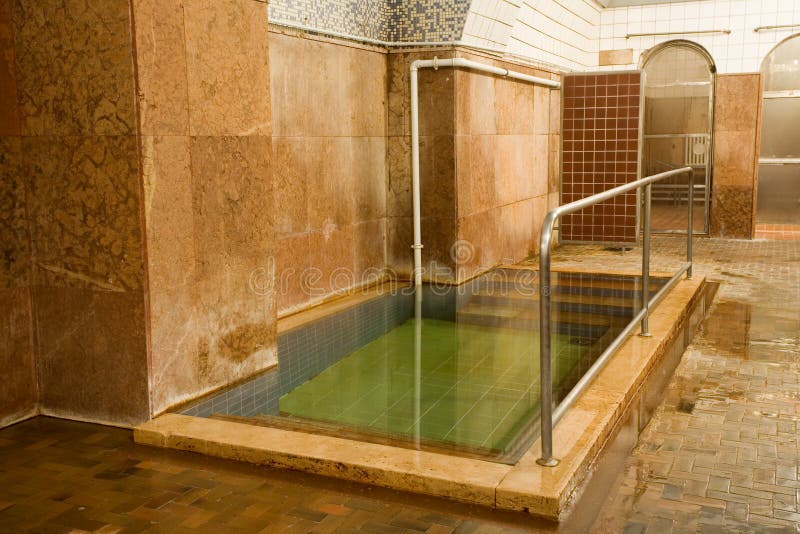 Old public baths interior