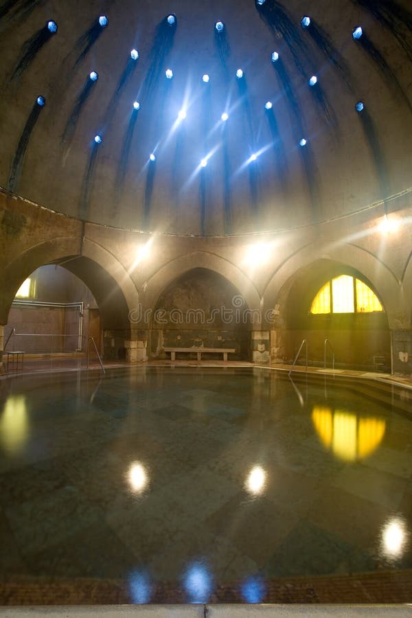 Old public baths interior