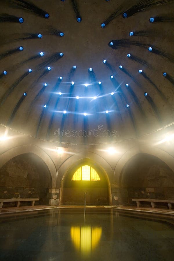 Old public baths interior