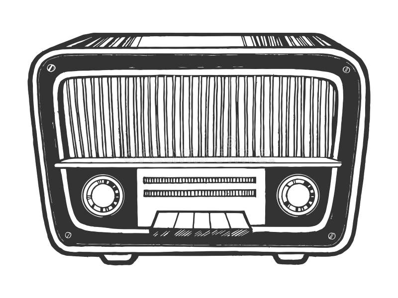 free vintage radio clipart