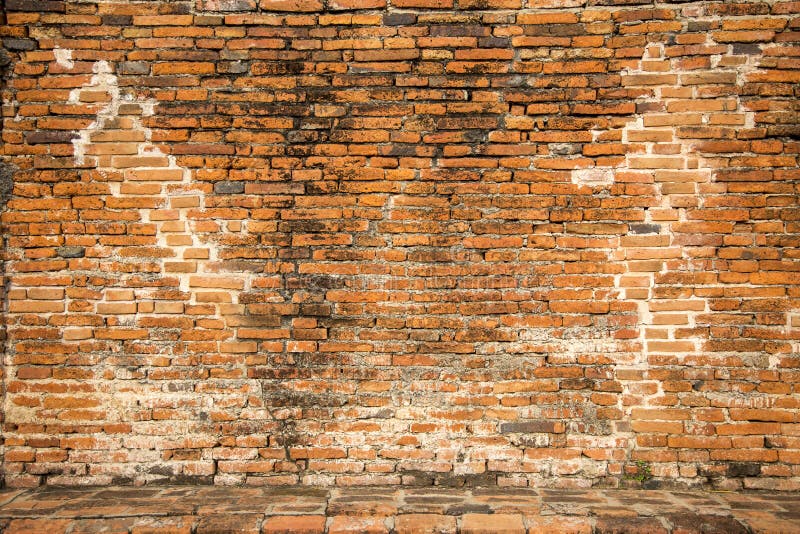 Old Red Brick Wall Background is Perfect for Vintage Wall Style Stock Image  - Image of antique, aged: 113408285